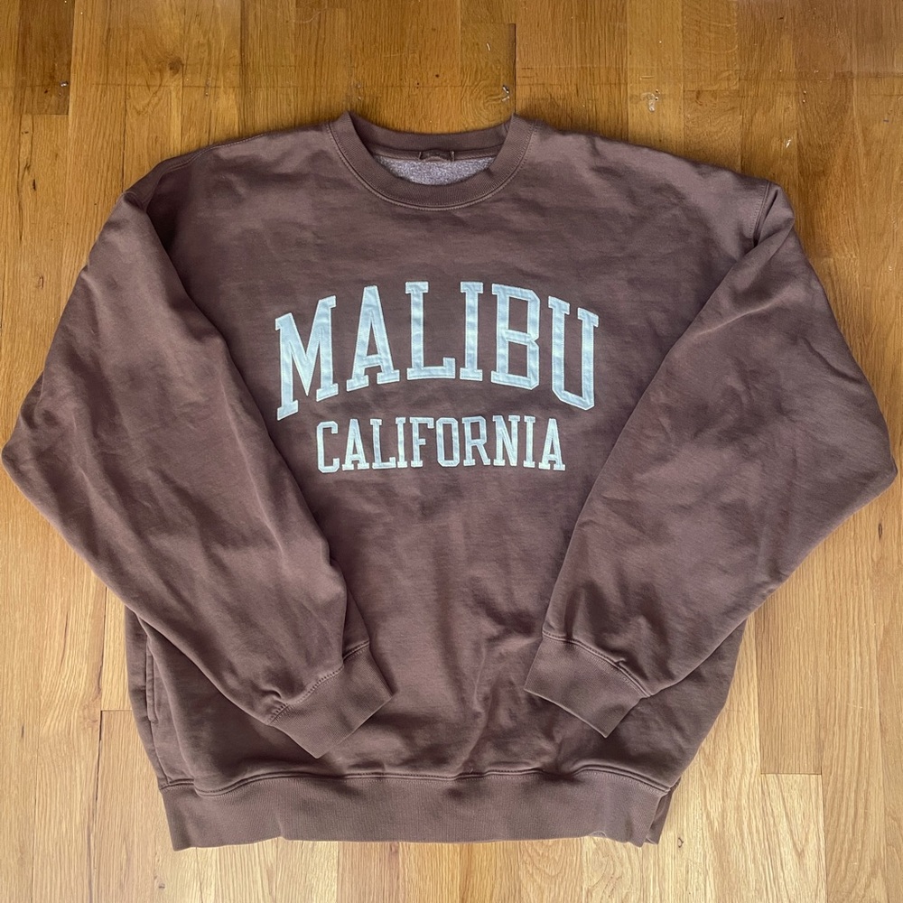 John Galt Malibu California Crewneck Sweatshirt